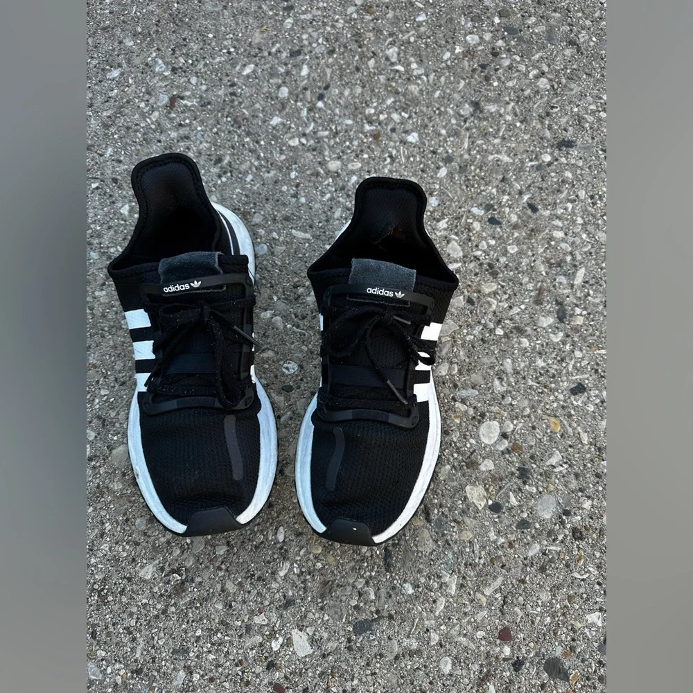 Adidas U Path Run Core Triple Black Running Shoes Sneakers Men's Size 11 G27636